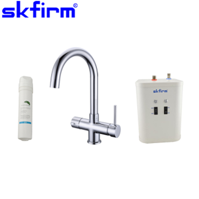 98 Degree Instant Boiling Water Tap With Hot And Cold Kitchen Mixer Faucet Boiling Water Tap